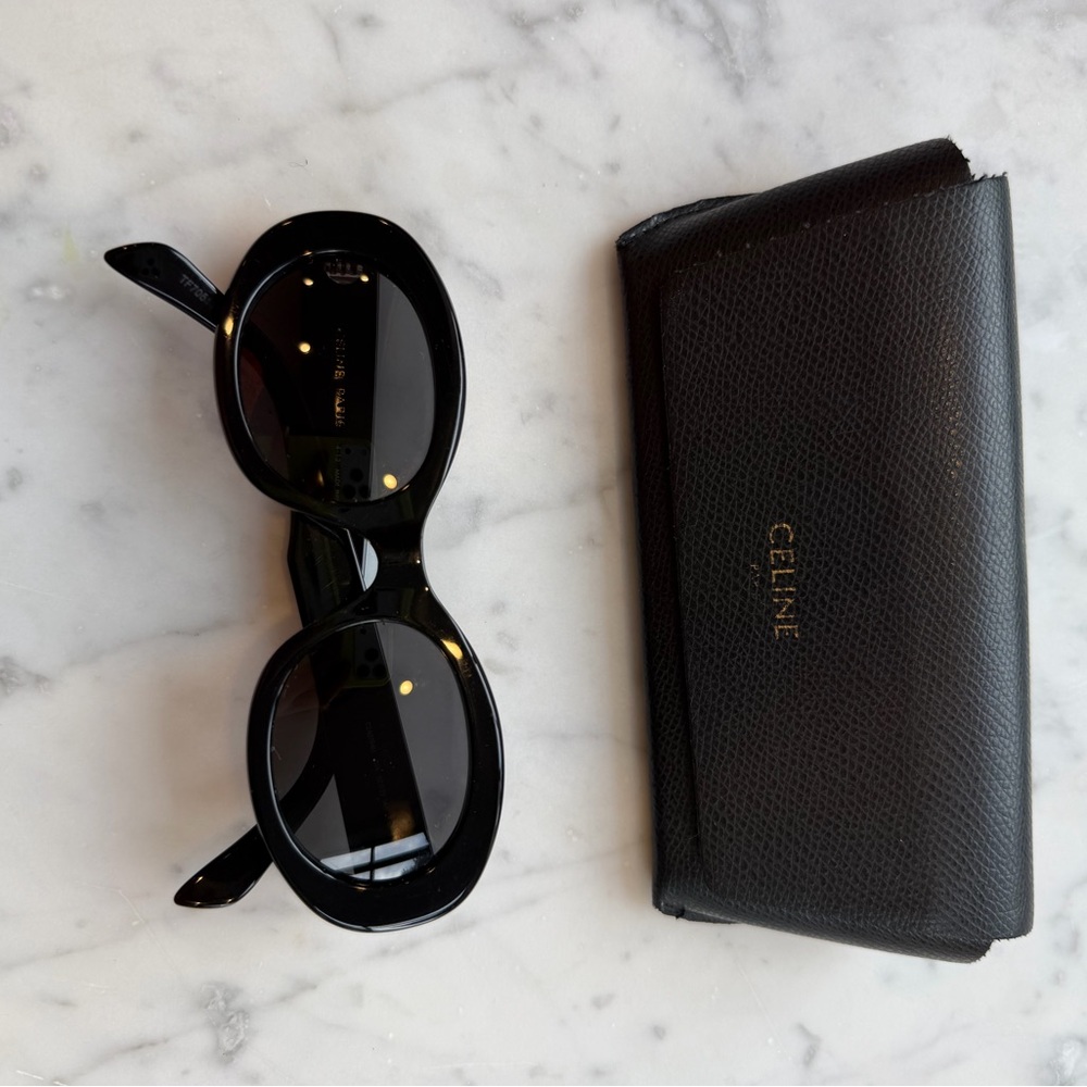 Celine Black Triomphe 01 Sunglasses